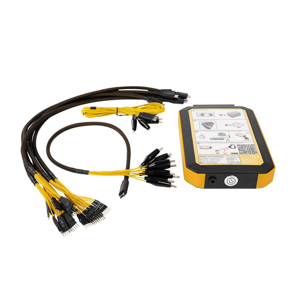 BlastBox device with connected cables