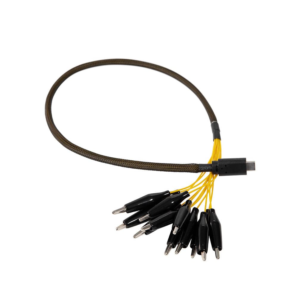 Cable with 12 clamps