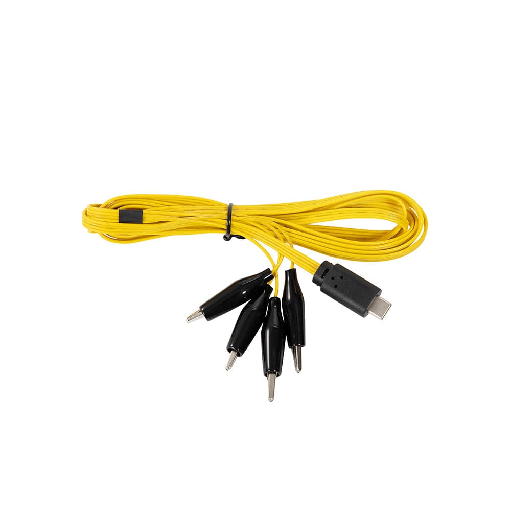 Cable with 4 clamps